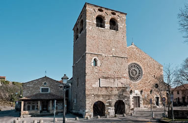 Trieste Cattedrale di San Giusto.